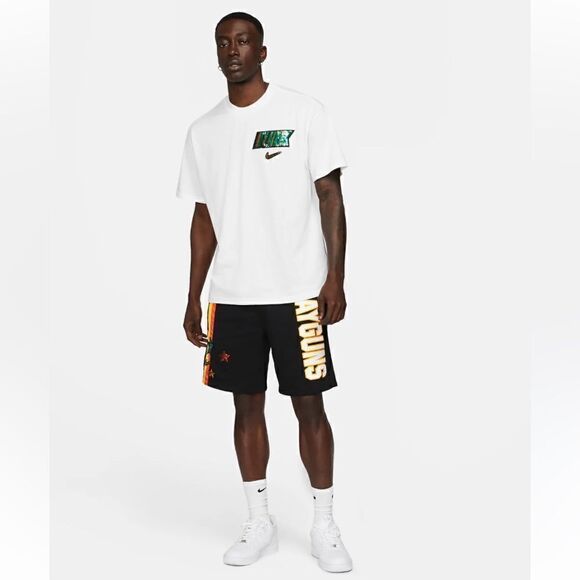 Nike White T Shirt Tee Short Sleeve Size L - Picture 1 of 11